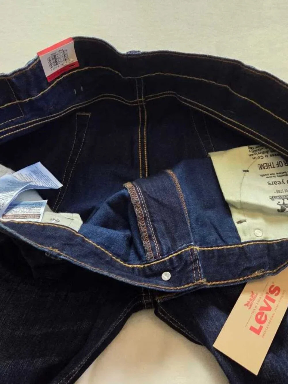 New 40x30 Levi's 511 Slim Fit jeans in Big Springs dark wash denim